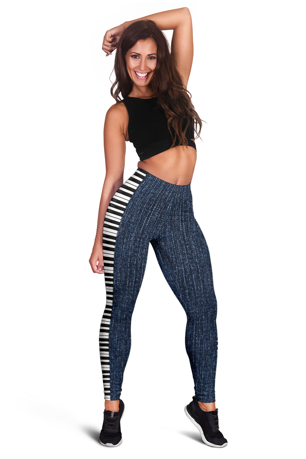 Piano Keys Jeans Women's Leggings - { shop_name }} - Review