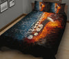 Ice Fire Saxophone Quilt Bed Set