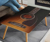 [USA Only] Black Guitar Rectangular Coffee Table