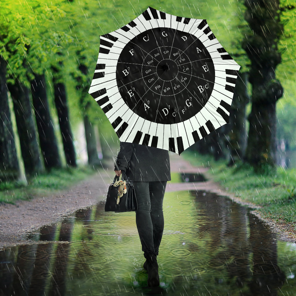 Piano Circle of Fifths Umbrella