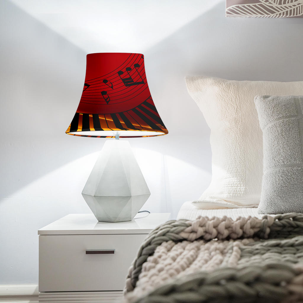 Music Red Lamp Shade