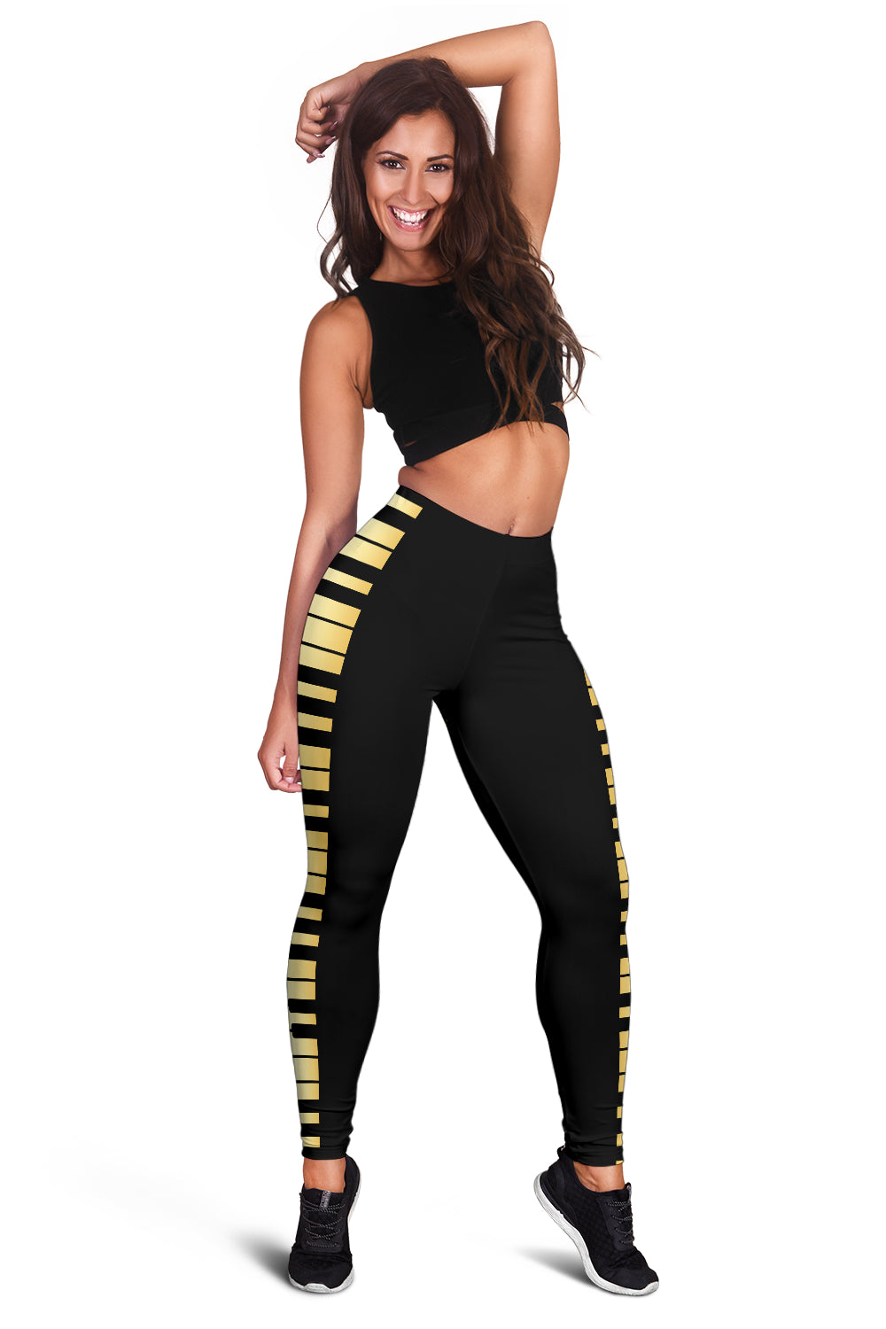 Piano And Music Notes Leggings