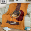 Wooden Guitar Premium Blanket
