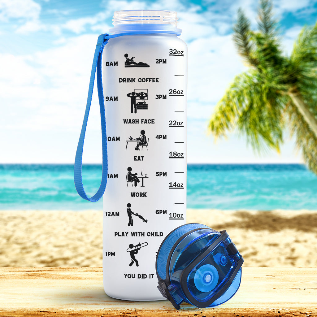 Trombone Heartbeat Hydro Tracking Bottle