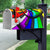 Rainbow Piano Keys Mailbox Cover