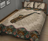 Saxophone Mandala Quilt Bed Set