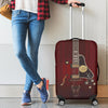 New! Red Electric Guitar Luggage Cover