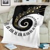 Piano Art Music Premium Blanket