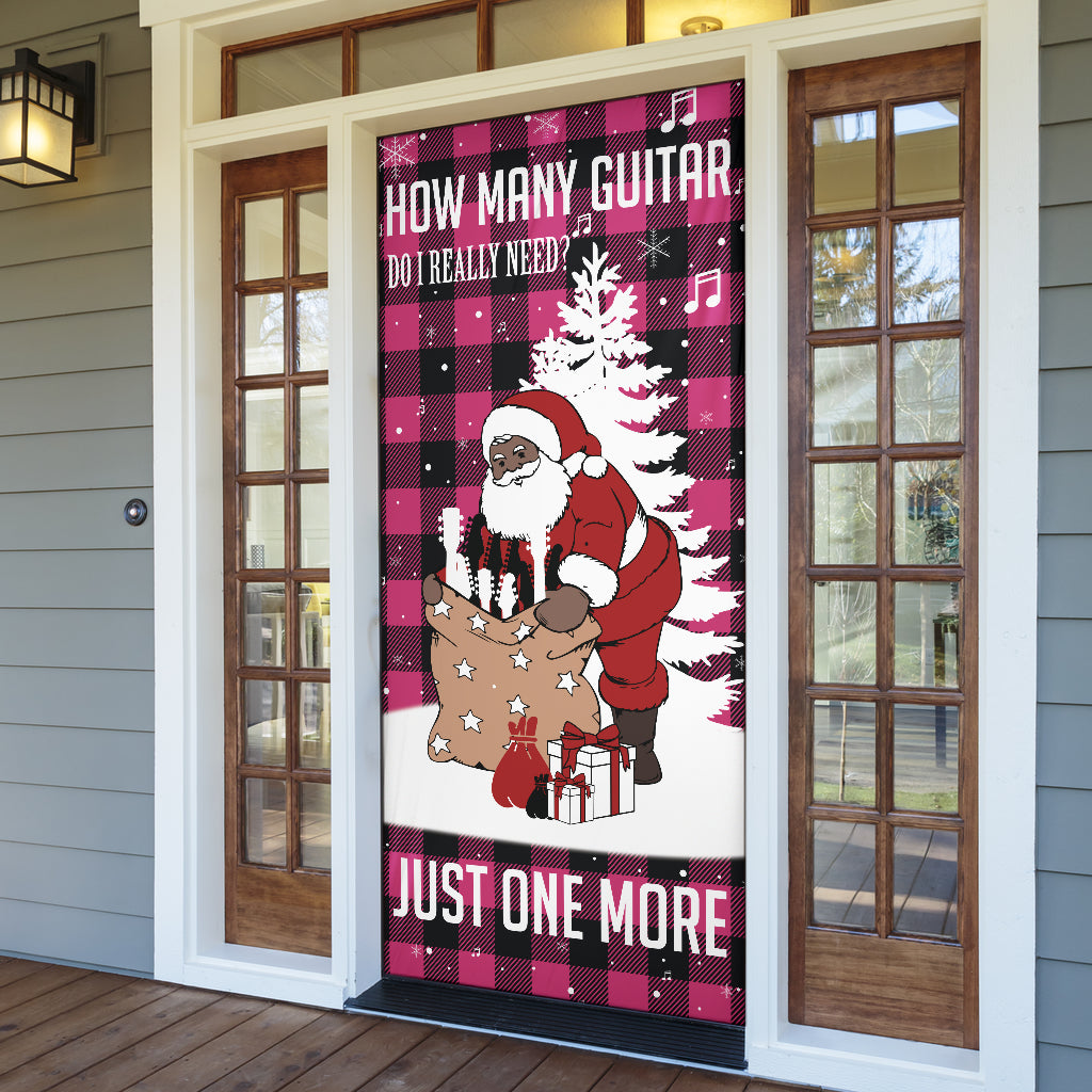 Just One More Guitar Pink Door Sock