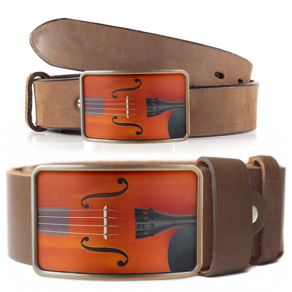 Violin Belt Buckle