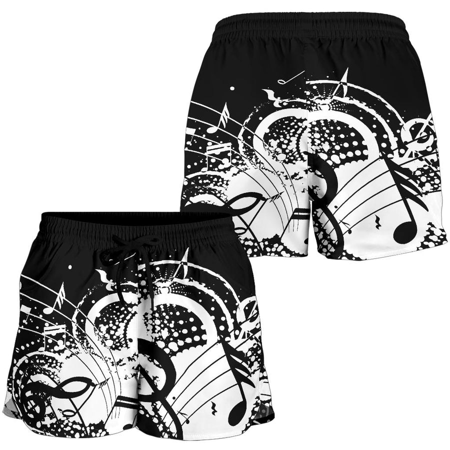 Music Notes Art Shorts