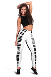 Piano Keys Art Leggings