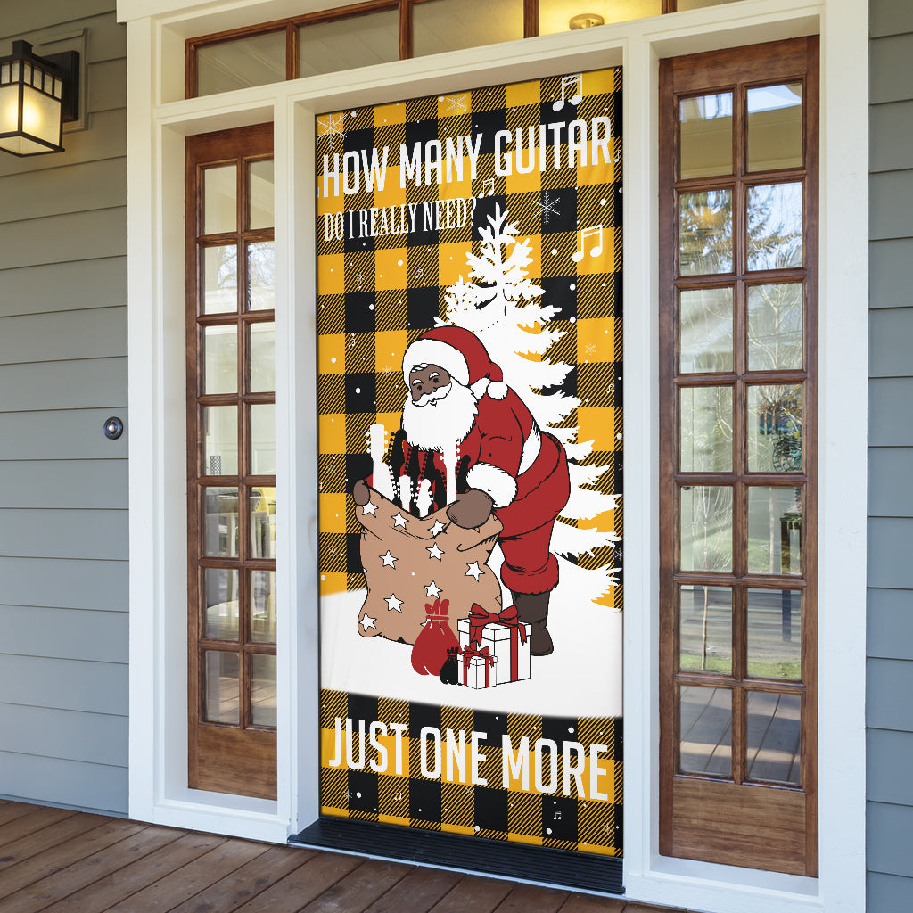 Just One More Guitar Yellow Door Sock