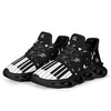 Music Piano Black Sole Sneakers