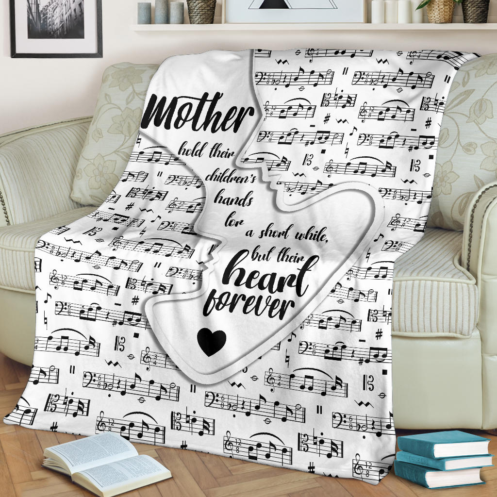 Music Notes Mother Blanket