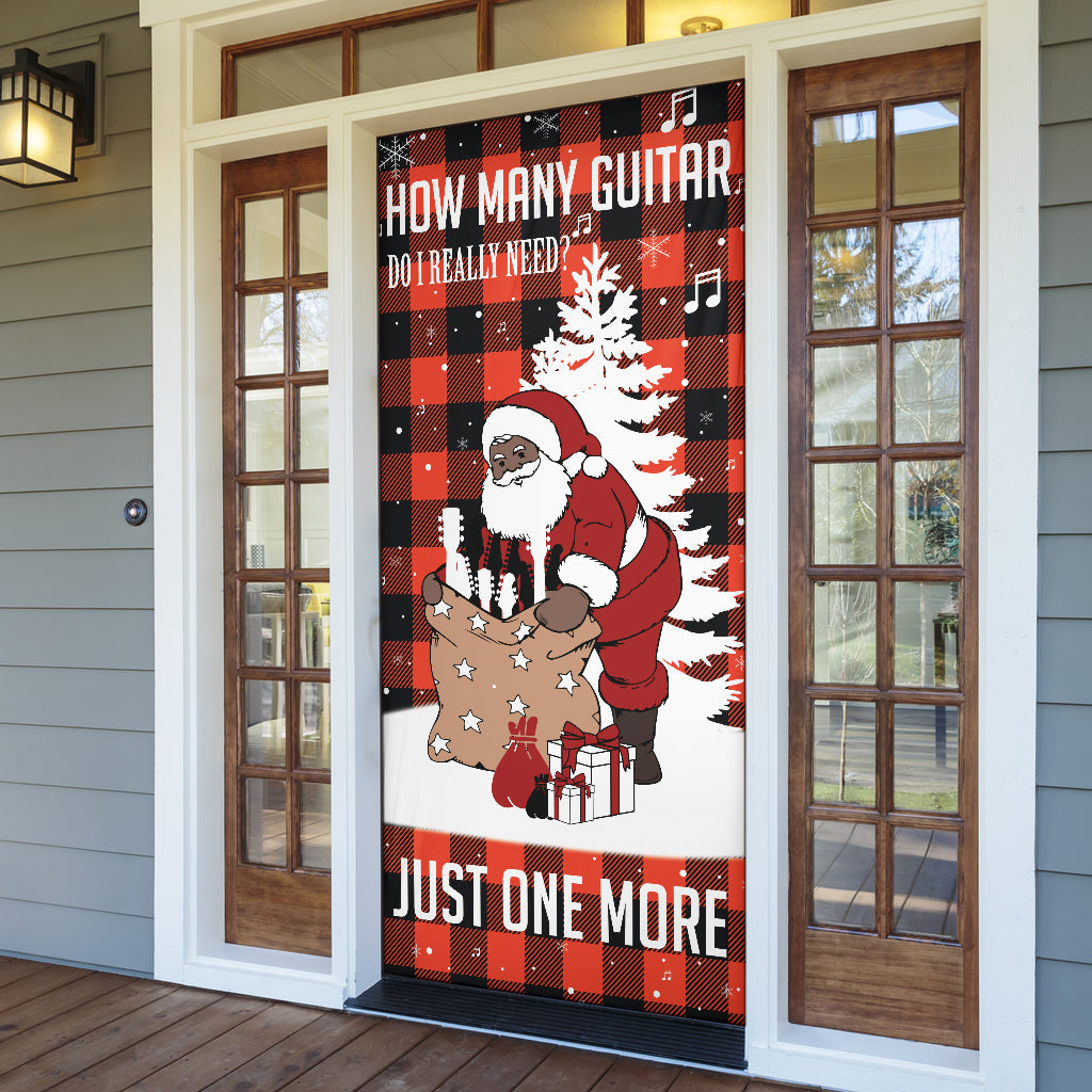 Just One More Guitar Orange Door Sock