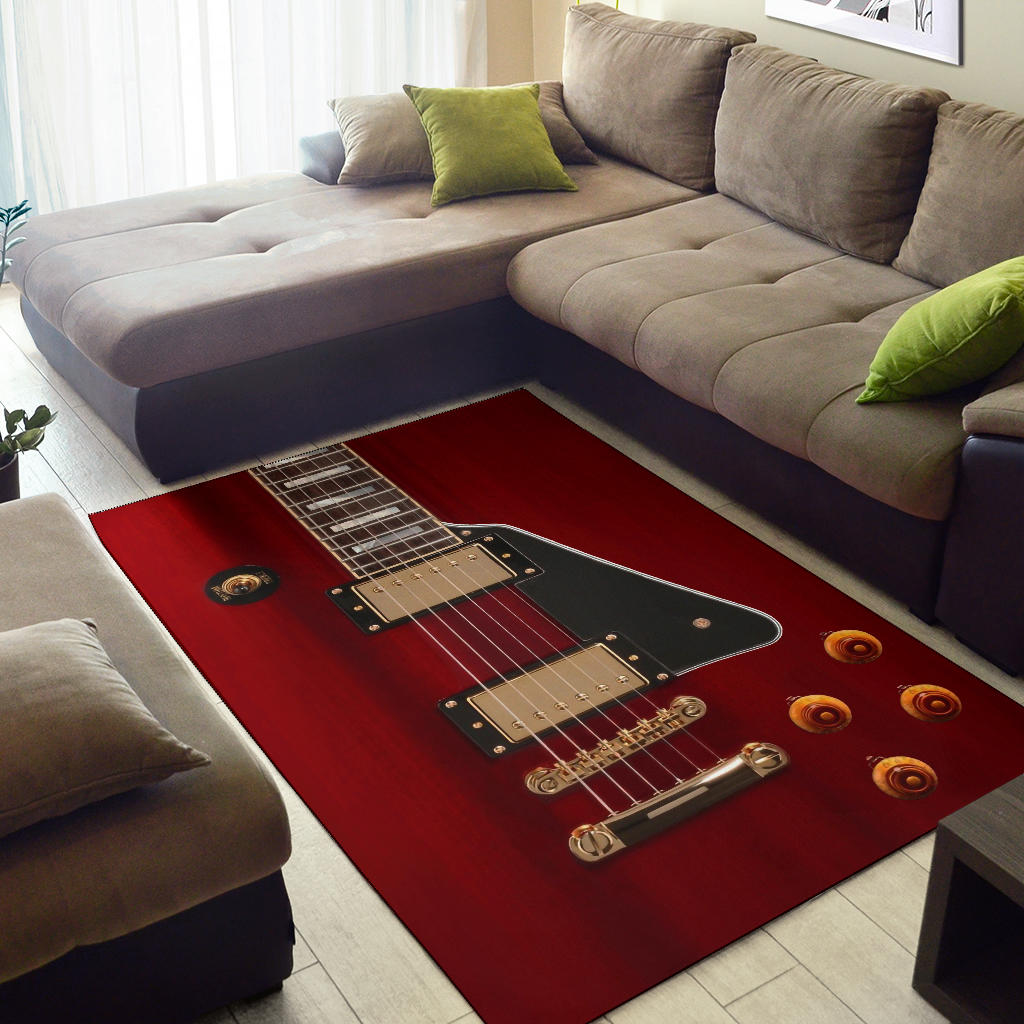 Anniversary Guitar Area Rug - { shop_name }} - Review