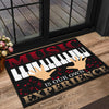 Music Is Experience Door Mat