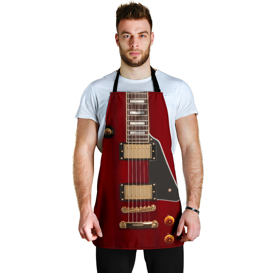 Anniversary Guitar Men's Apron - Men's Apron / Universal Fit - { shop_name }} - Review