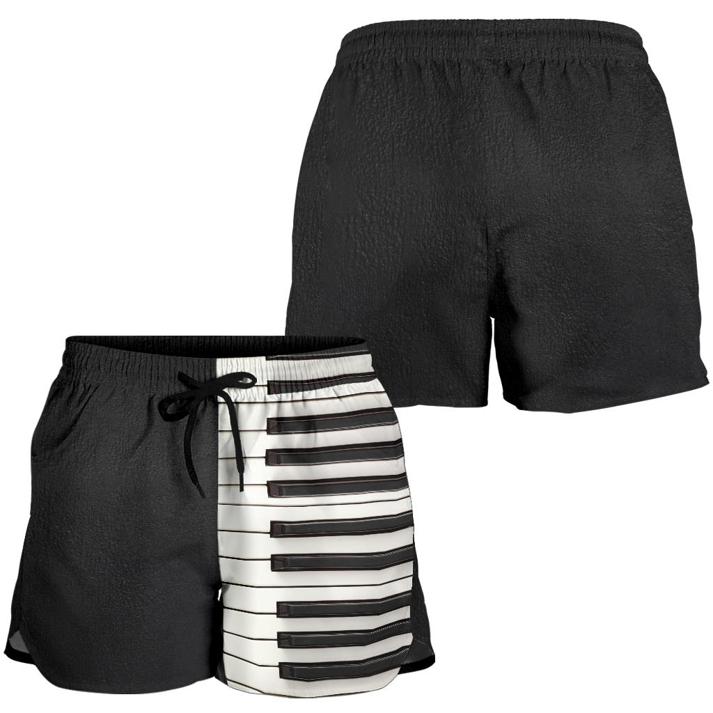 Piano Keys Women's Short