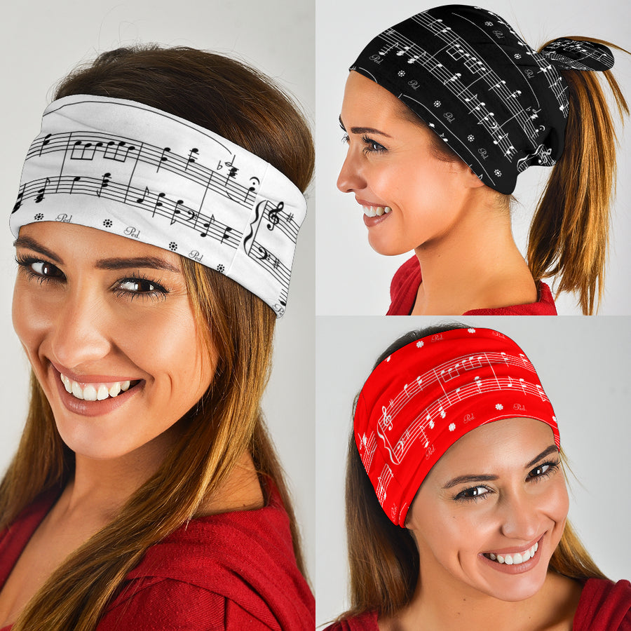 Musical Notes Bandana 3-Pack