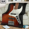 Bass Guitar Premium Blanket