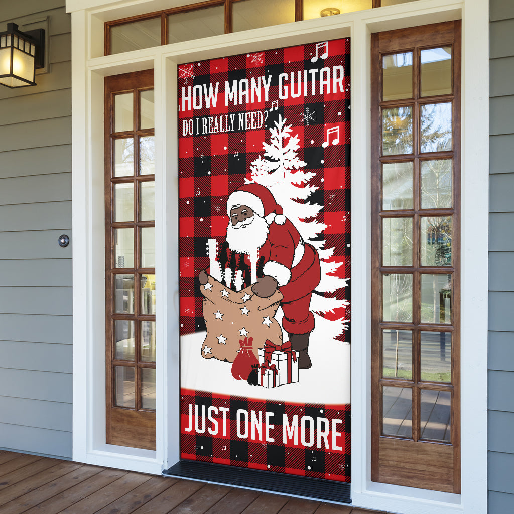 Just One More Guitar Red Door Sock