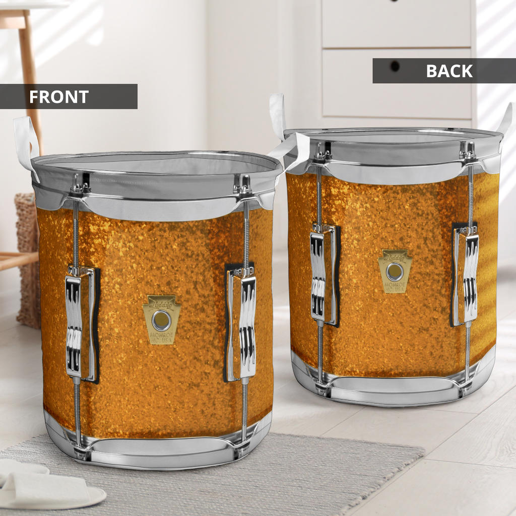 Classic Snare Drum Laundry Basket
