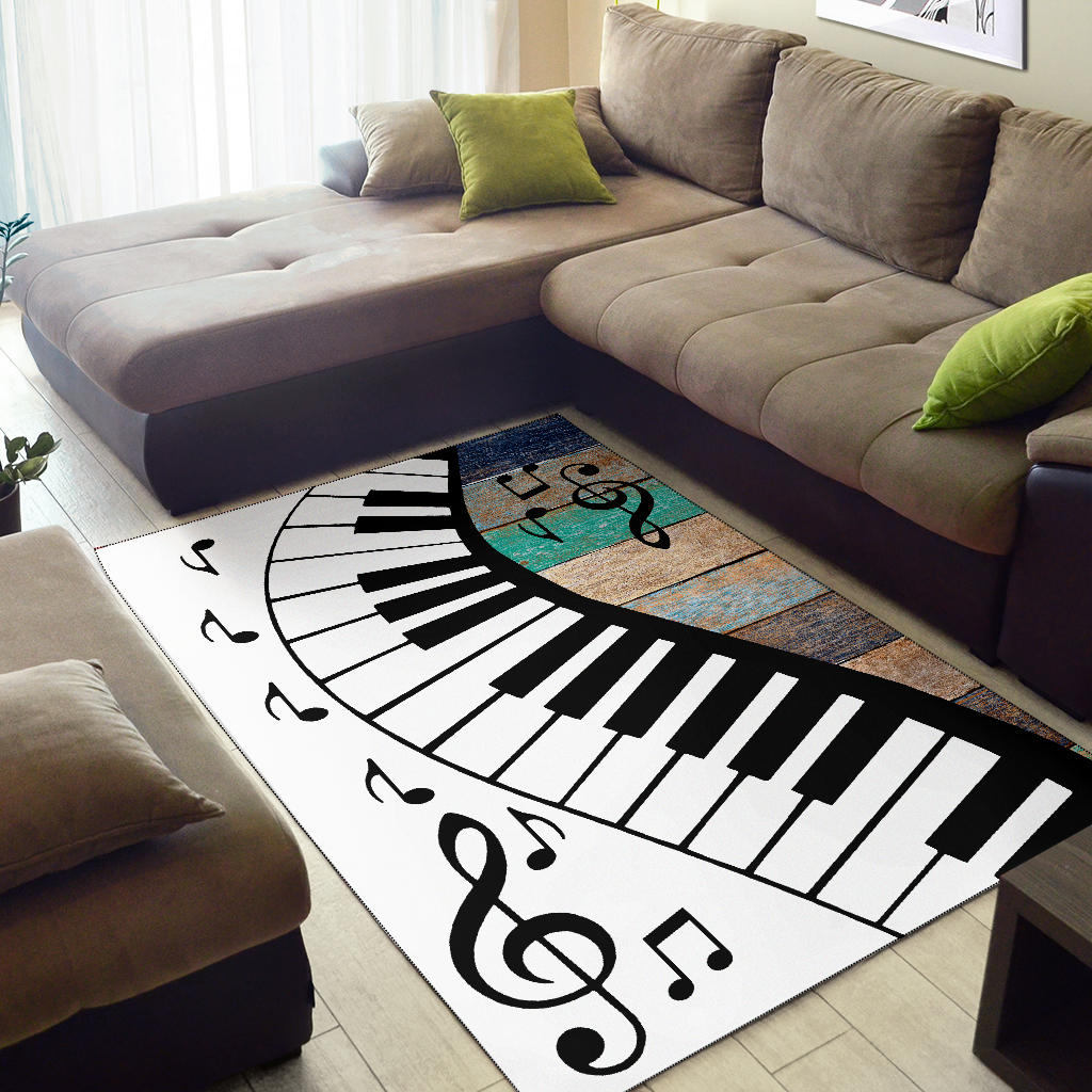 Piano Keys Music Rug