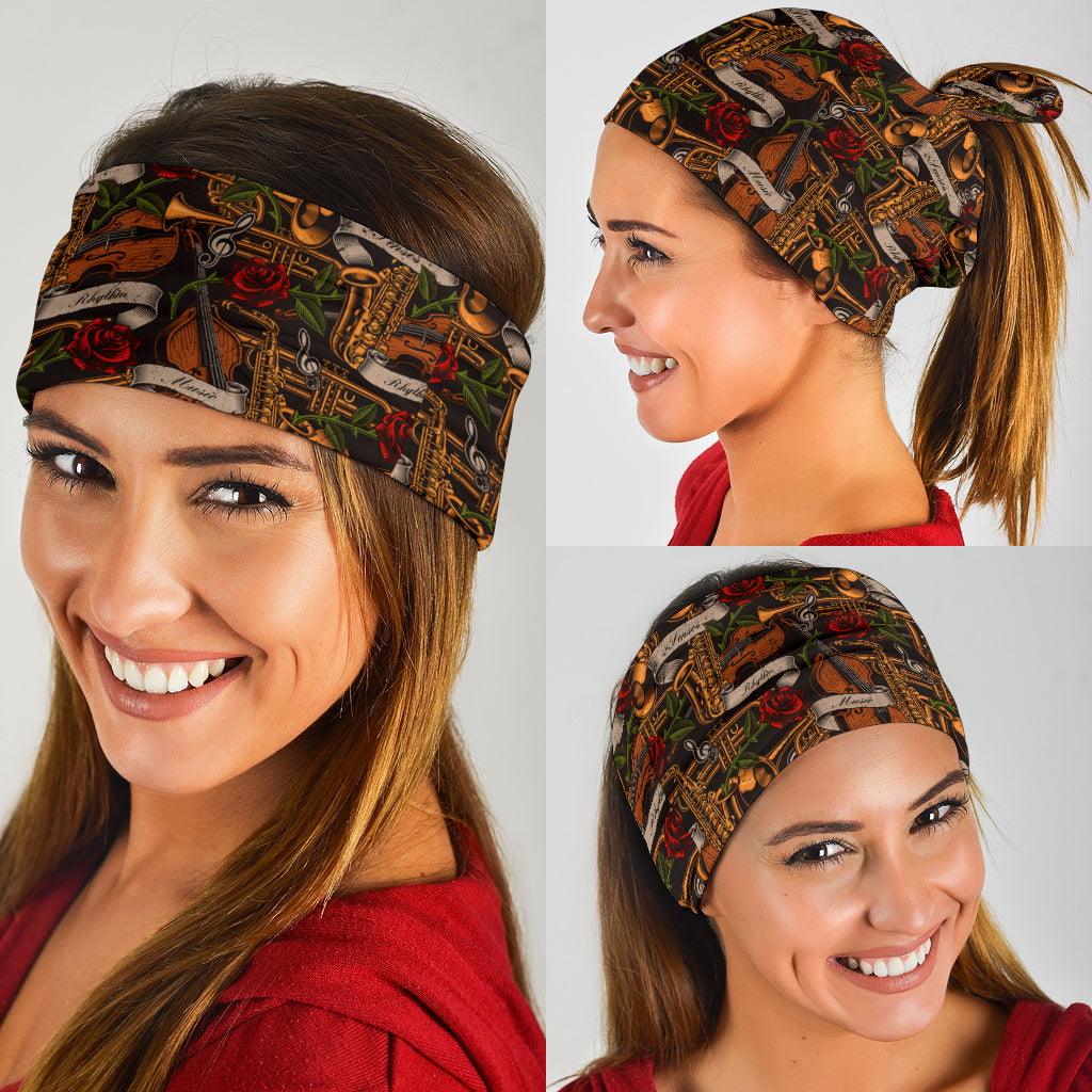 Music Instruments Bandana 3-Pack