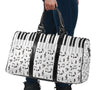 Piano Keys And Music Notes Travel Bag