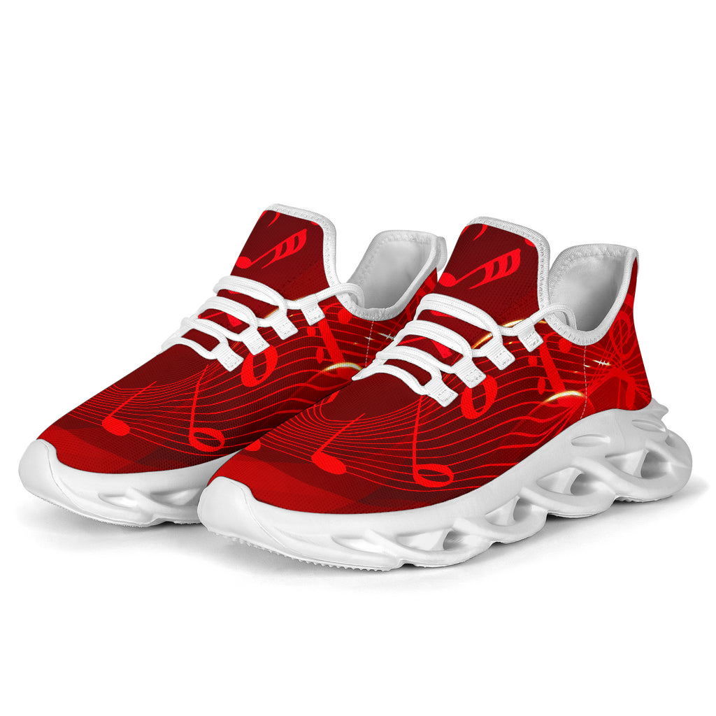 Music Red Sole Sneakers
