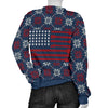 American Flag Guitar Women's Sweater - { shop_name }} - Review