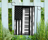 Piano Keys American Flag