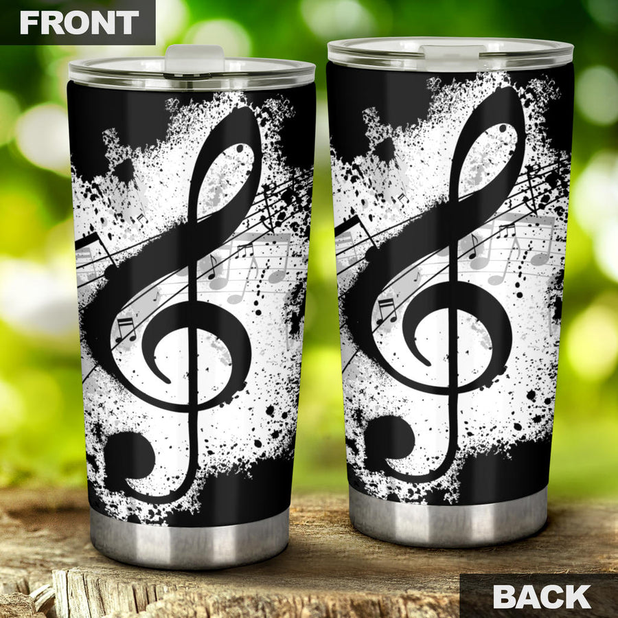 Treble Clef Tumbler