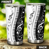 Piano Keys With Musical Notes Tumbler