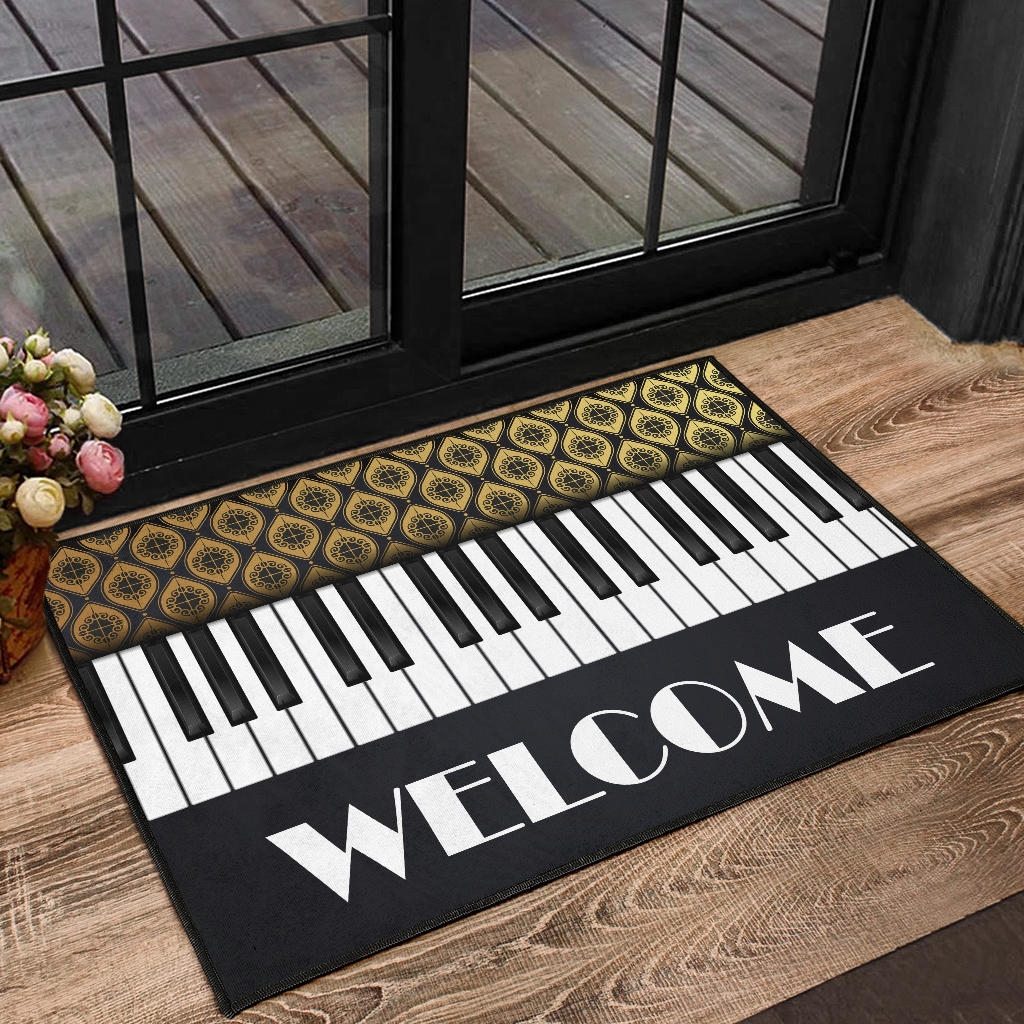 Piano Keys Door Mat