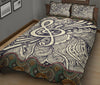 Treble Clef Mandala Quilt Bed Set