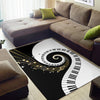 Piano Art Music Area Rug