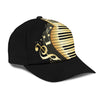 Piano Keys Black Classic Cap