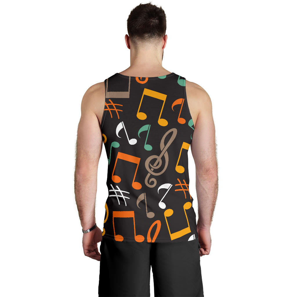 Music Notes Men's Tank Top