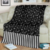 Music Notes And Piano Art Premium Blanket