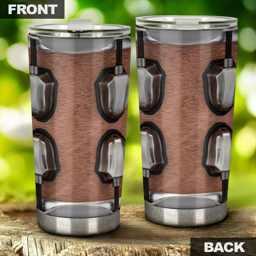 Wood Drum Tumbler