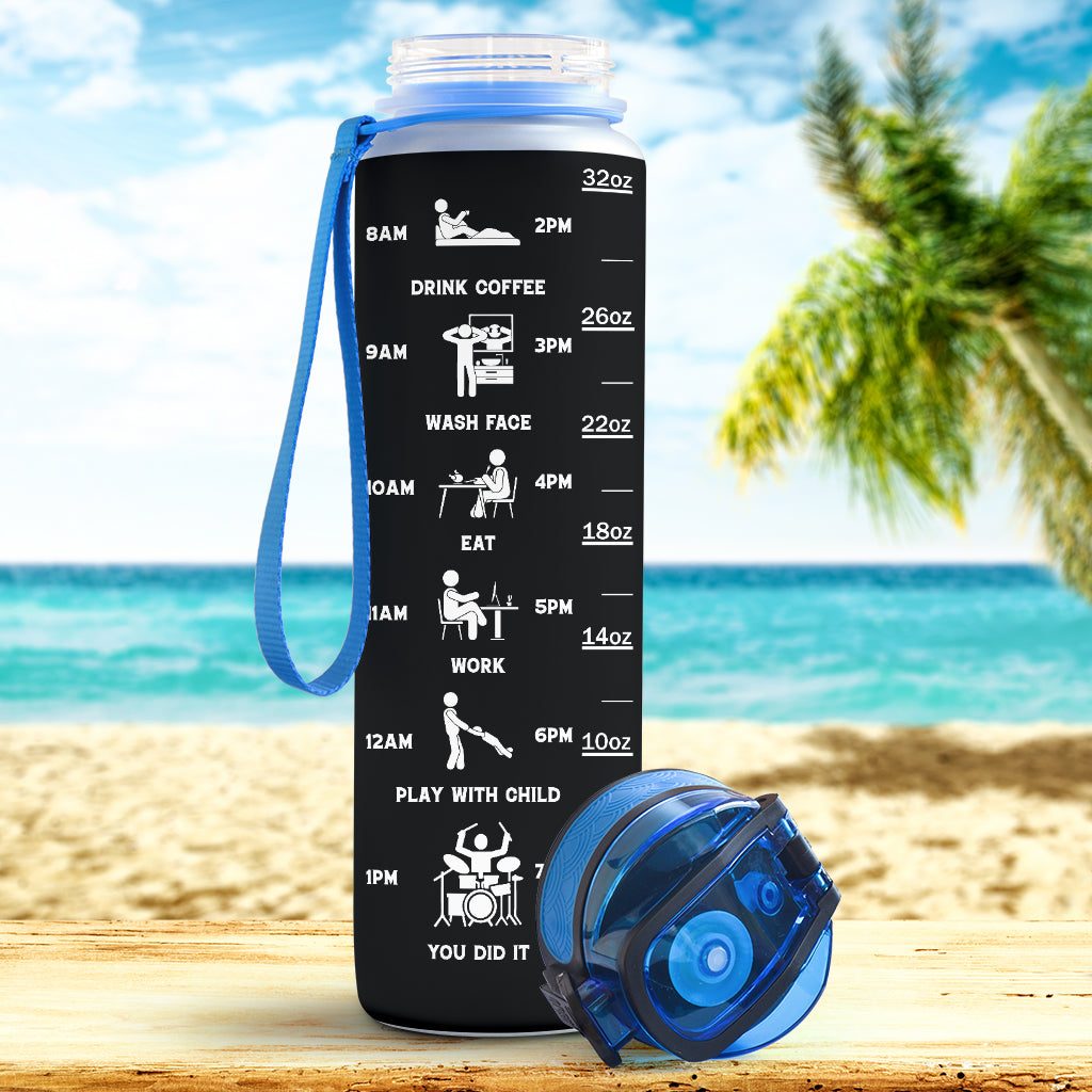 Drum Heartbeat Hydro Tracking Bottle