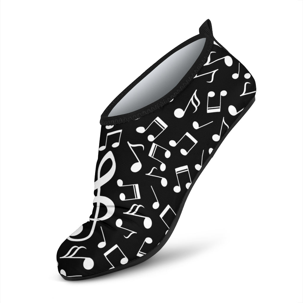 Musical Notes Aqua Shoes