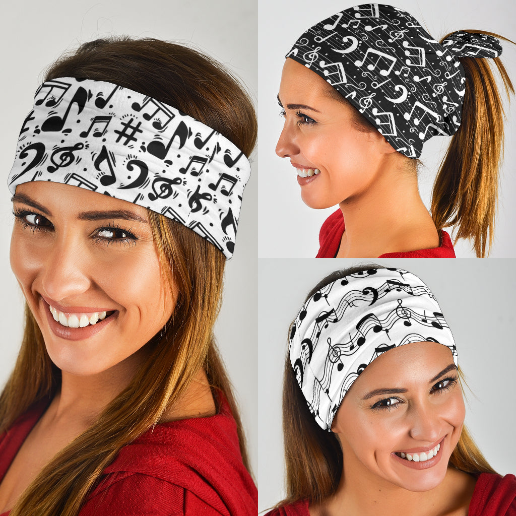 Music Notes Vector Bandana 3-Pack