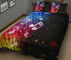 Multi Color Music Notes Quilt Bed Set - { shop_name }} - Review