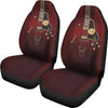 New! Red Electric Guitar Car Seat Covers