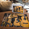 Guitars Wood Jigsaw Puzzle