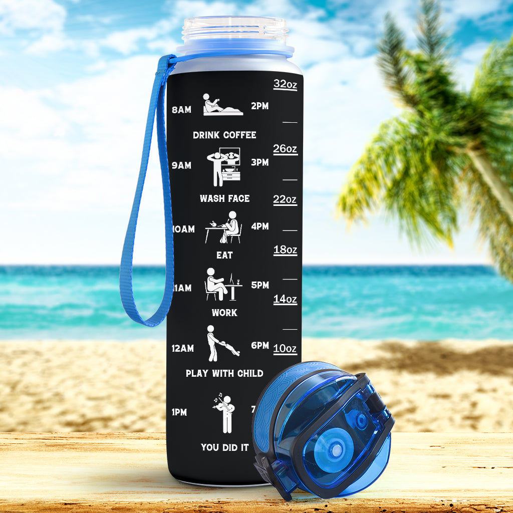 Violin Heartbeat Hydro Tracking Bottle